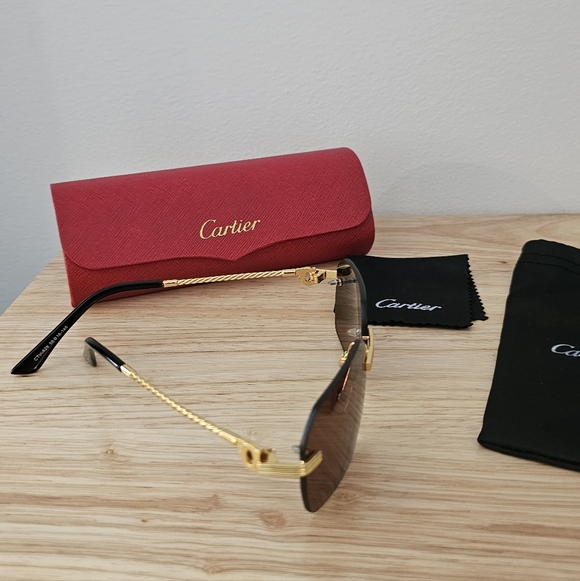 Cartier Classic C DE Cartier Motif Sunglasses - Picture 3 of 13